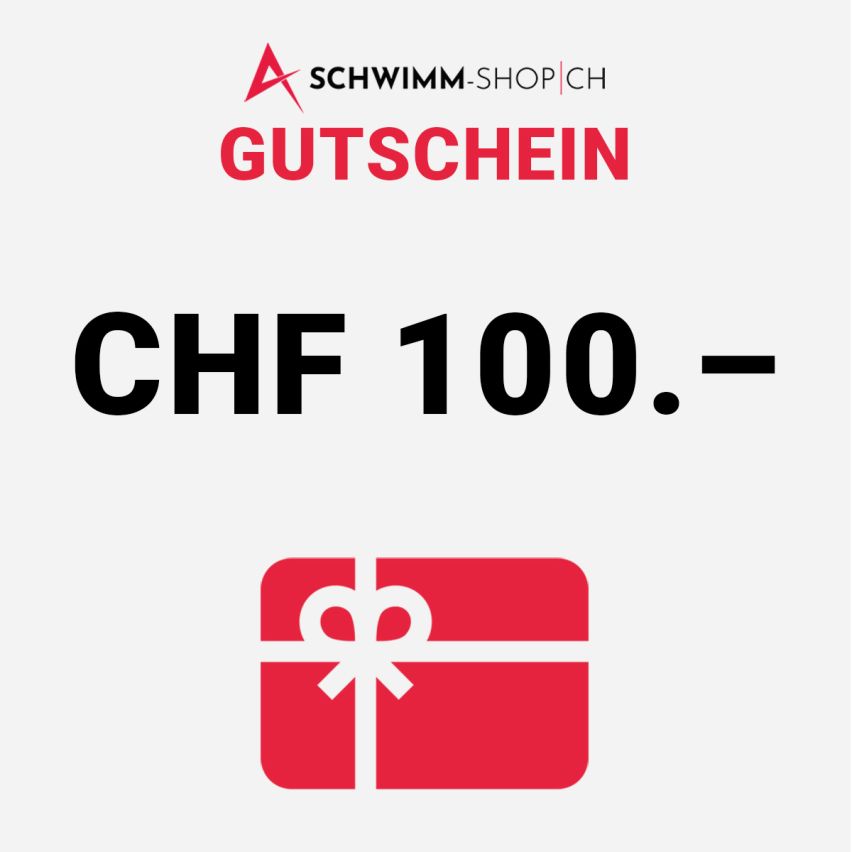 SCHWIMM-SHOP.CH Gutschein 100 Franken