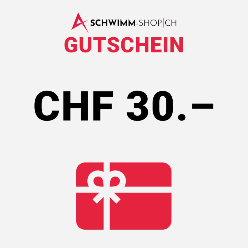 SCHWIMM-SHOP.CH Gutschein 30 Franken